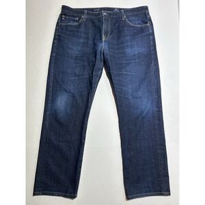 Adriano Goldschmied Jeans Mens 38x32 Blue Everett Slim Straight Stretch Denim